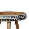 Load image into Gallery viewer, Rodas Side Table, Oak &amp; Bone Inlay - Broxle