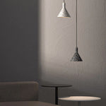Terrazo -  Industrial Art Deco Stone Pendant Light - Broxle