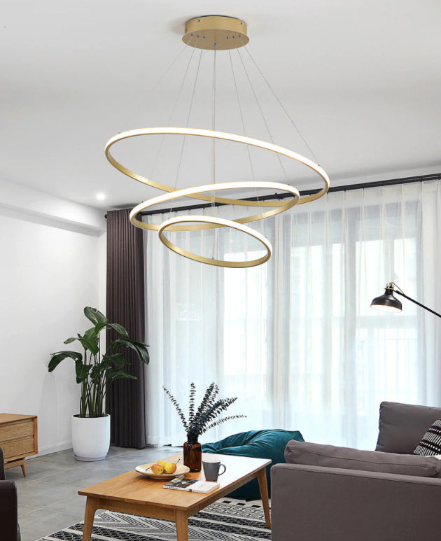 Aurelio - Contemporary Ring Chandelier - Broxle