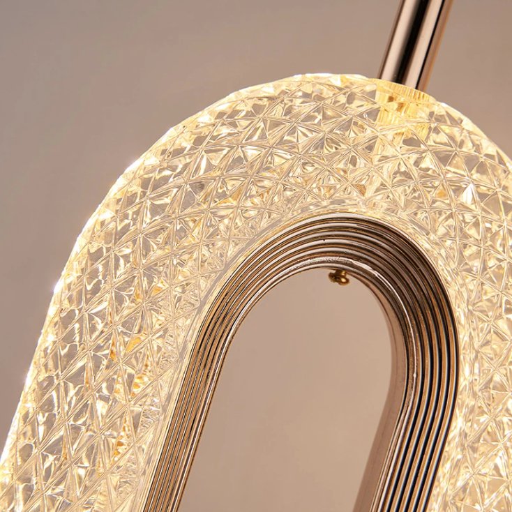 Reeva - Glass Crystal Pendant Light