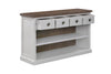 Compton Four Drawer Low Bookcase - Broxle