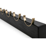 Vega Wall Coat Rack - Black - Broxle