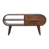 Olga Media Unit, Oval Chestnut - Broxle