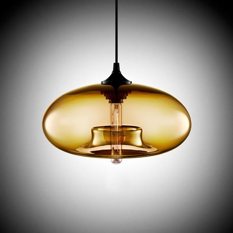 Willa - Nordic Modern Art Deco Glass Pendant Lamp - Broxle