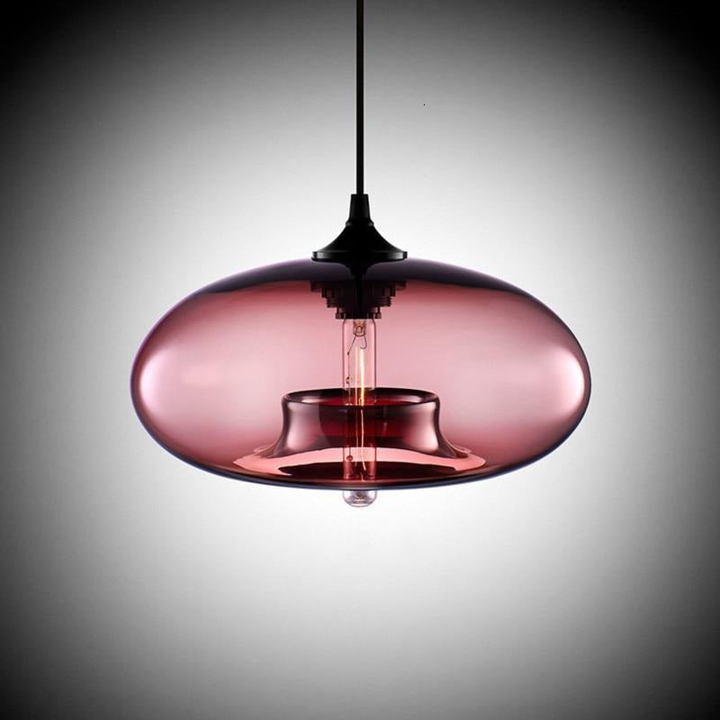 Willa - Nordic Modern Art Deco Glass Pendant Lamp - Broxle