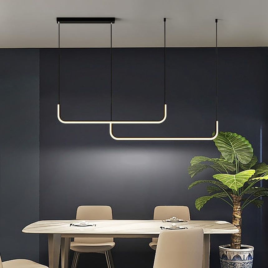 Rhona - Minimalist Indoor Hanging Chandelier - Broxle