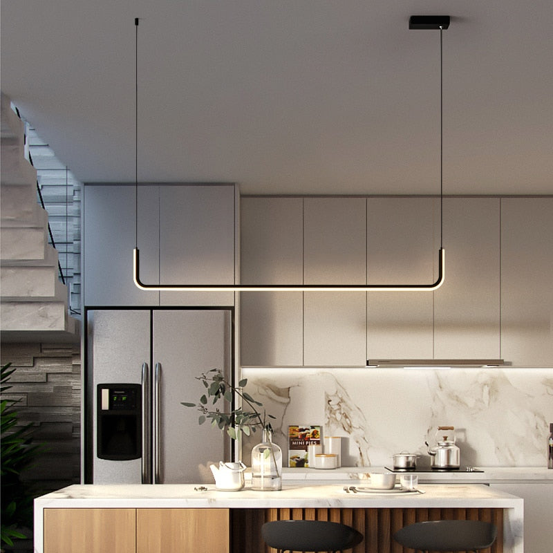 Rhona - Minimalist Indoor Hanging Chandelier - Broxle