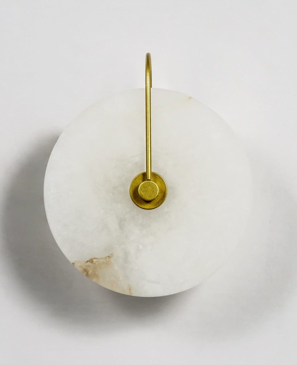 Samuson Natural Marble Wall Light - Broxle