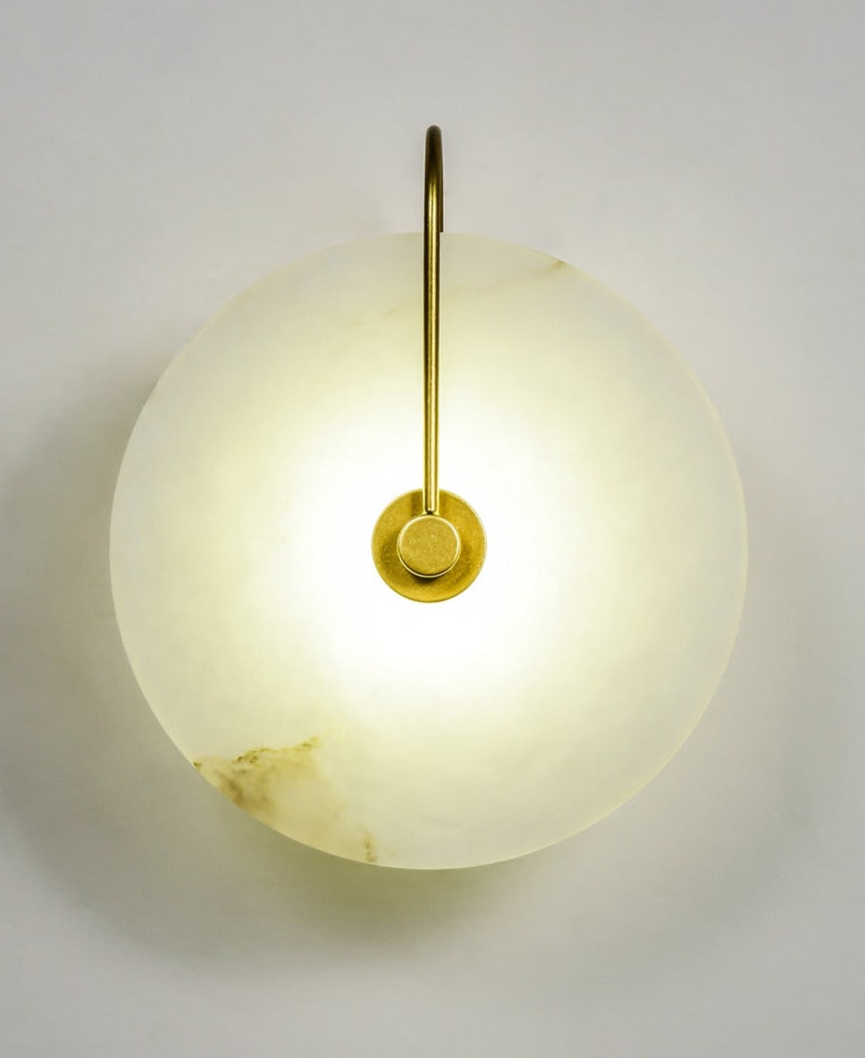 Samuson Natural Marble Wall Light - Broxle