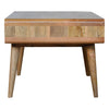 Apsel Coffee Table, Curved Oak - Broxle